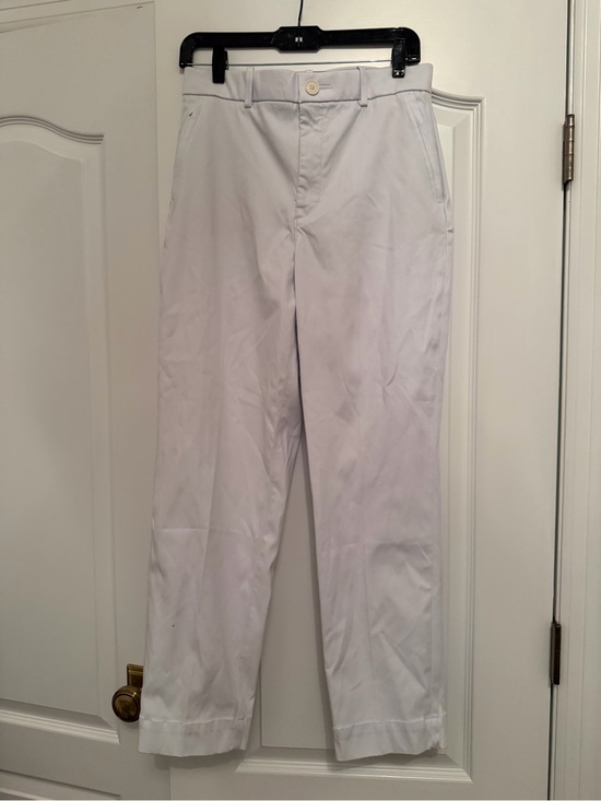 SPANX Pants - SPANX Women’s Stretch Twill Cropped Straight Leg Pants White Medium Pull-On